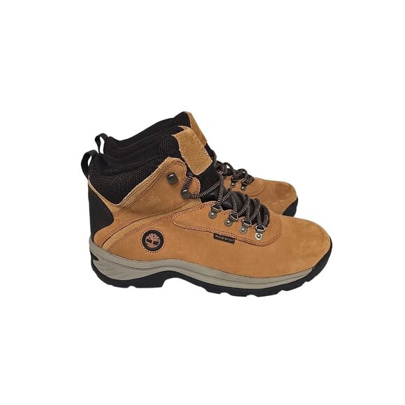 Timberland Men's White Ledge Waterproof Hiking Boots 14176 Wheat Nubuck Size 11M - Picture 2 of 7